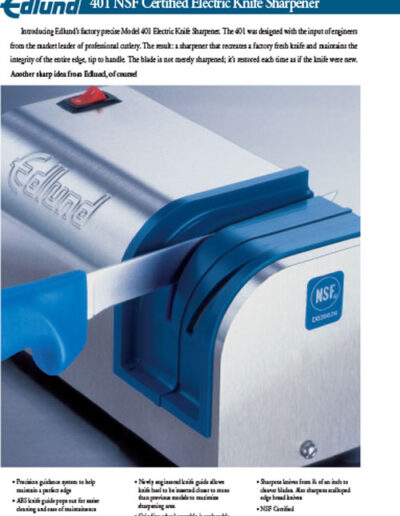 Edlund Electric Knife Sharpener