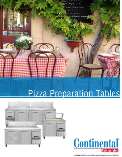 Continental Pizza Prep Tables