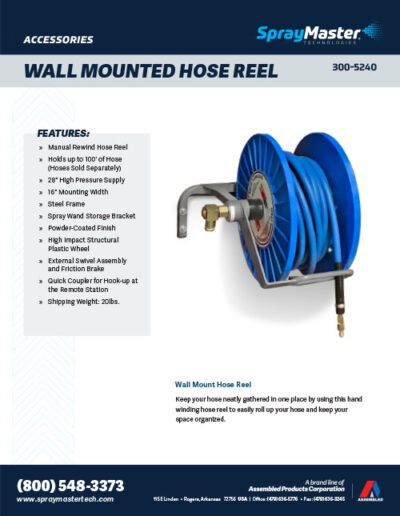 SMT Wall Mounted Hose Reel