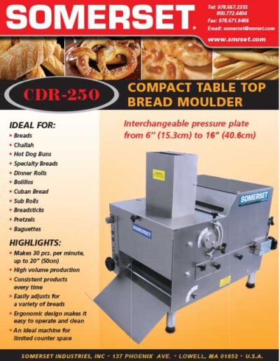 Somerset Tabletop Bread Moulder